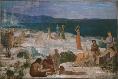 Massilia, kreikkalainen siirtokunta tekijältä Pierre Puvis de Chavannes