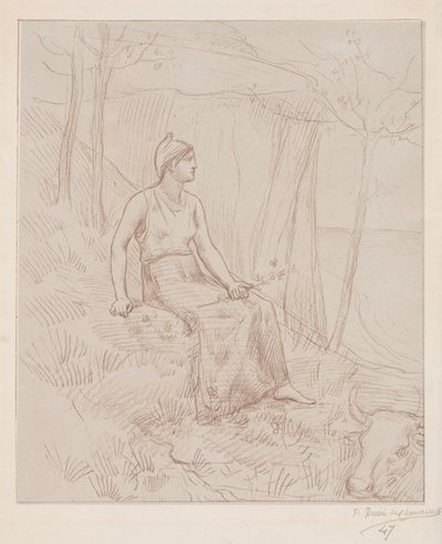 Normandia tekijältä Pierre Puvis de Chavannes