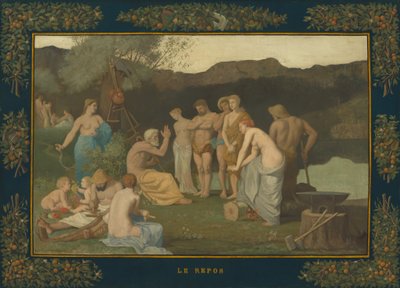 Levätä tekijältä Pierre Puvis de Chavannes
