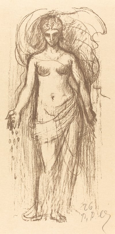 Tutkimus naisesta (ylimäärä) tekijältä Pierre Puvis de Chavannes