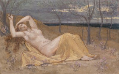 Tamaris, noin 1886-87 tekijältä Pierre Puvis de Chavannes