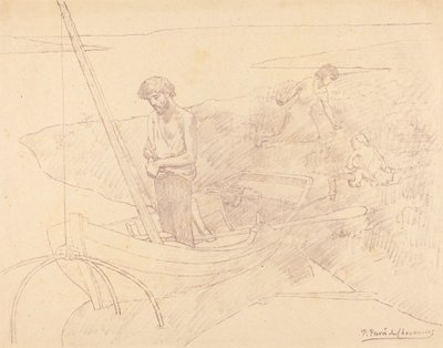 Köyhä Kalastaja tekijältä Pierre Puvis de Chavannes