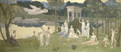The Sacred Grove, Estimat de les arts i les Musesfinnish tekijältä Pierre Puvis de Chavannes