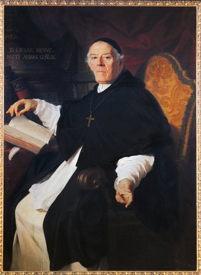 Don Cesare Benvenuti, abbe general de la congregation des chanoines de Latran - Don Cesare Benvenuti ... tekijältä Pierre Subleyras