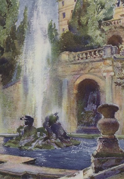 Tivoli, Villa DEste tekijältä Pierre Vignal