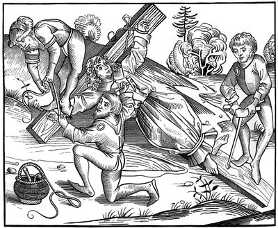 Juutalaiset ristiinnaulitsivat Rikhardin Pontoisen, 1493 1849. tekijältä Pierre Wolgmuth