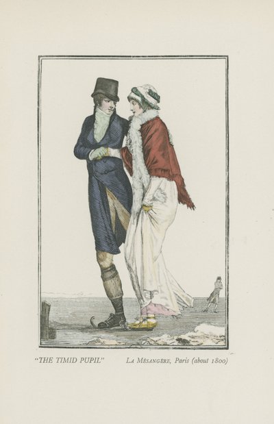Arka oppilas, Pariisi (noin 1800) tekijältä Pierre de La Mesangere