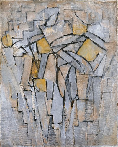 Koostumus nro XIII Koostumus 2, 1913 tekijältä Piet Mondrian