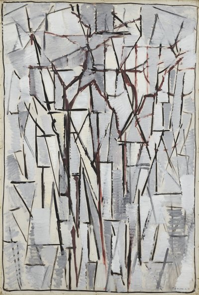 Koostumuspuut 2, 1912-13 tekijältä Piet Mondrian