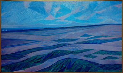 Duinlandschap tekijältä Piet Mondrian