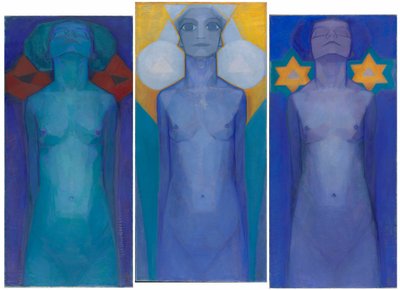 Evoluutio, 1911. tekijältä Piet Mondrian