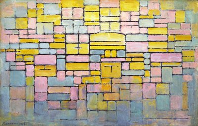Taulukko nro. 2 / Koostumus nro. V tekijältä Piet Mondrian