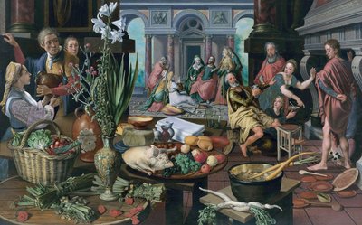 Kristus Martan ja Marian talossa tekijältä Pieter Aertsen