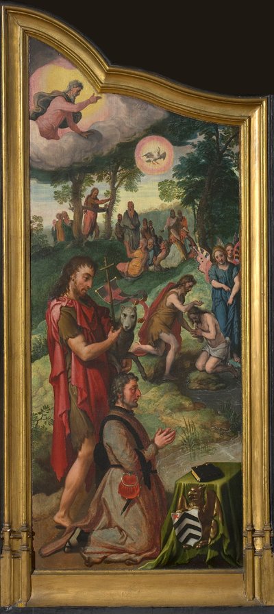 Jan van der Biest Triptyykki vasen paneeli. tekijältä Pieter Aertsen