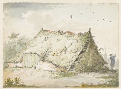 Rikkoutunut maatila tekijältä Pieter Bartholomeusz. Barbiers
