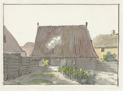 Talo takapihalla tekijältä Pieter Bartholomeusz. Barbiers