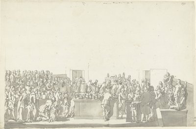 Katolinen ehtoollinen tekijältä Pieter Bartholomeusz. Barbiers