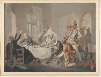 P.D. Hasselaer tekee itsensä tunnetuksi, kun espanjalaiset ilmoittavat hänen veljensä Claes Dirkzin. halusi vangita hänen tilalleen. tekijältä Pieter Bartholomeusz. Barbiers