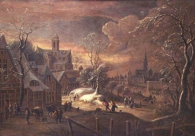 Luminen maisema tekijältä Pieter Bouts