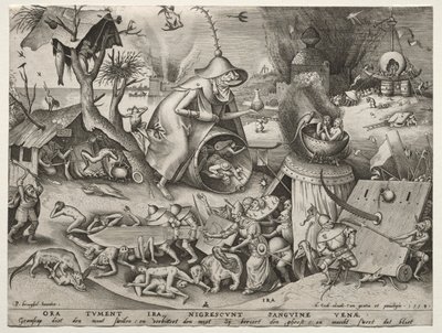 Seitsemän kuolemansyntiä: Viha tekijältä Pieter Bruegel