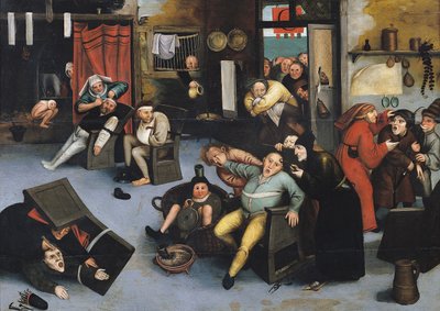 Hulluuden kiven leikkaaminen tai pään operaatio tekijältä Pieter Bruegel the Elder