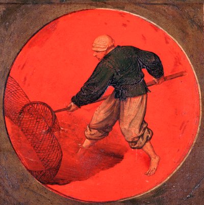 Flanderin sananlasku, c1558-1560 tekijältä Pieter Bruegel the Elder