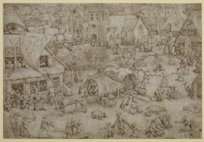 Huvipuisto Hobokenissa, 1559 tekijältä Pieter Bruegel the Elder