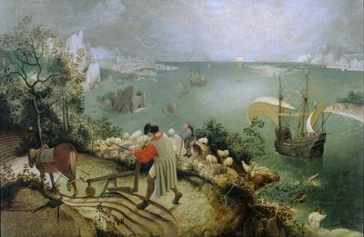 Landschap tapasi van Icaruksen tekijältä Pieter Bruegel the Elder
