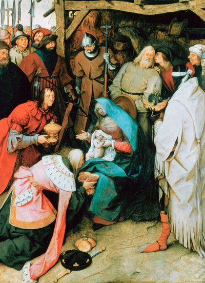 Kuninkaiden palvonta, 1564 tekijältä Pieter Bruegel the Elder