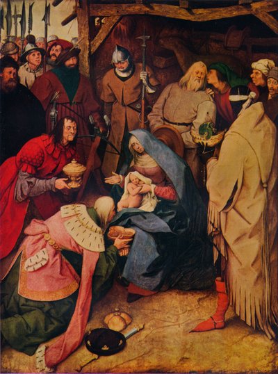 Kuninkaiden palvonta, 1564, 1937 tekijältä Pieter Bruegel the Elder