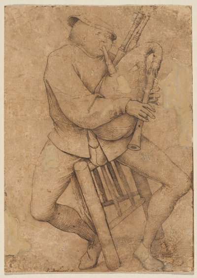 Säkkipillisoitin tekijältä Pieter Bruegel the Elder