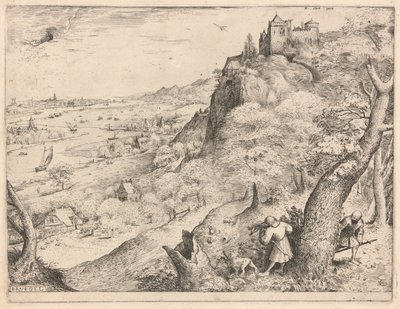 Jäniksenmetsästäjät tekijältä Pieter Bruegel the Elder