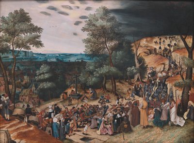 Kristus tiellä Golgatalle tekijältä Pieter Brueghel d.Y.