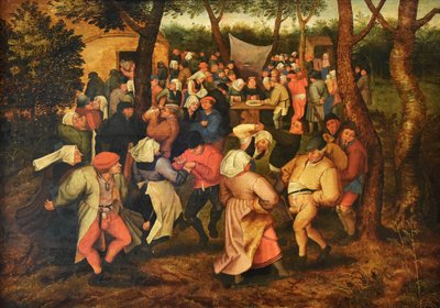 Hollanti: Talonpoikien häätanssi tekijältä Pieter Brueghel the Younger