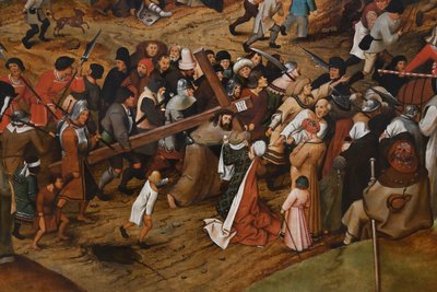 Saksa: Die Kreuztragung Tie Golgatalle tekijältä Pieter Brueghel the Younger