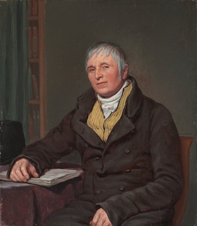 Charles Thompson, noin 1818 (öljy puupaneelille). tekijältä Pieter Christoffel Wonder
