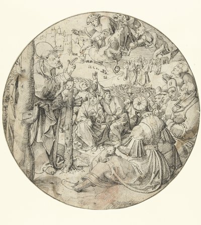 Pietari kaataa Simon taikurin tekijältä Pieter Cornelisz. genaamd Kunst