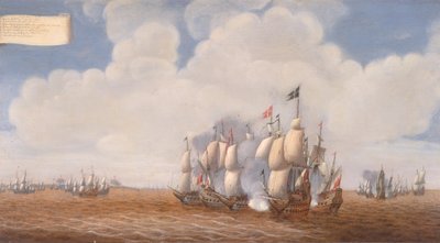 Ensimmäinen Öölannin taistelu 31. toukokuuta 1564, 1600-luvun jälkipuolisko. tekijältä Pieter Cornelisz van Soest