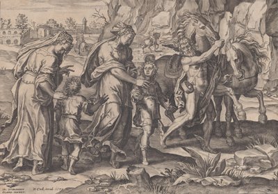 Nuoruus, ihmiselämän kulku, 1570. tekijältä Pieter Furnius
