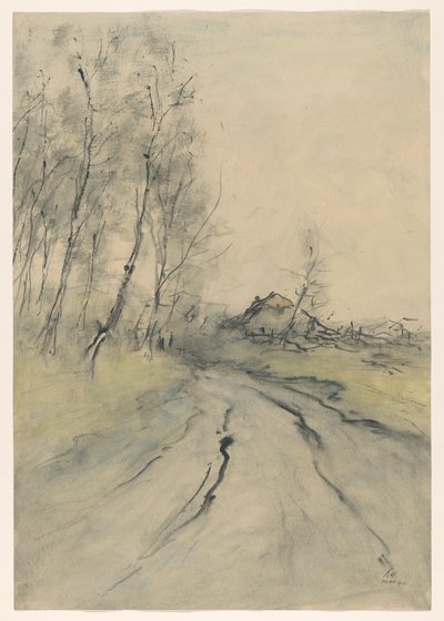 maa reitti tekijältä Pieter H.J.J. Ras (signed by artist)