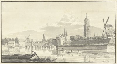 Kamperpoort Zwollessa tekijältä Pieter Jan van Liender (attributed to)