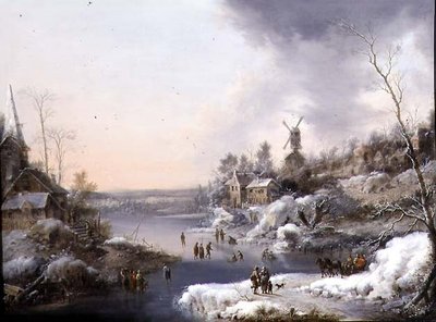 Talvimaisema tekijältä Pieter Jan van Veen