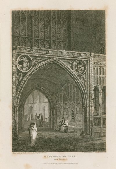 Westminster Hall tekijältä Pieter Jansz. Quast