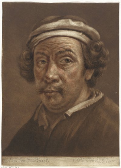 Rembrandt van Rijnin muotokuva tekijältä Pieter Louw