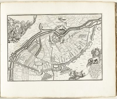 Narvan piiritys 1700, 1702-1703 tekijältä Pieter Mortier