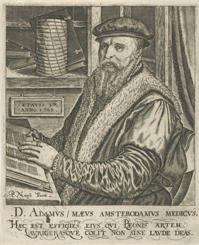 Adam Maeuksen muotokuva tekijältä Pieter Nagel