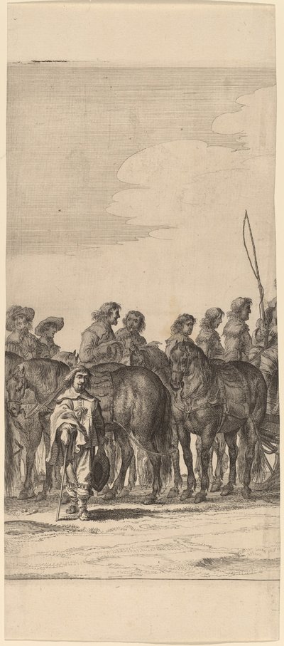 Marie de Medicin saapuminen Amsterdamiin [levy 5/6] tekijältä Pieter Nolpe