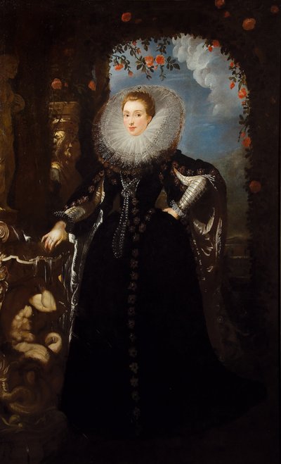 Giovanna Spinola Pavesen muotokuva, 1606. tekijältä Pieter Paul Rubens