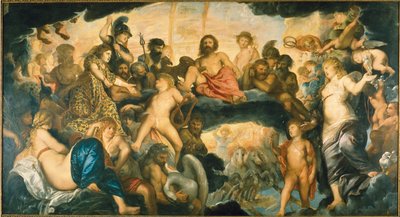 jumalten neuvosto. tekijältä Pieter Paul Rubens