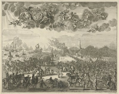 Kaarle II:n lähtö Scheveningenistä Englantiin, 1660 tekijältä Pieter Philippe
